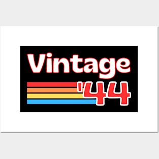 Vintage 44 - Cute vintage Shirt Posters and Art